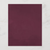 Einladung zur Hochzeit von Pflaumen und Navy Flyer (Hinten)