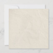 Einladung zur Hochzeit von Pine Cones (Rückseite)