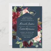 Einladung zur Hochzeit von Radiant Bloom Frame (Vorderseite)