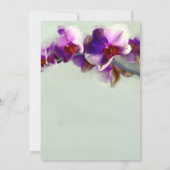 Einladung zur Hochzeit von Radiant Orchid (Rückseite)