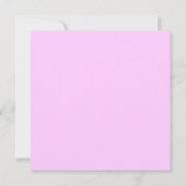 Einladung zur Hochzeit von rosa Damast, Monogramm, (Rückseite)