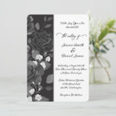 Einladung zur Hochzeit von Rose (Stehend Vorderseite)