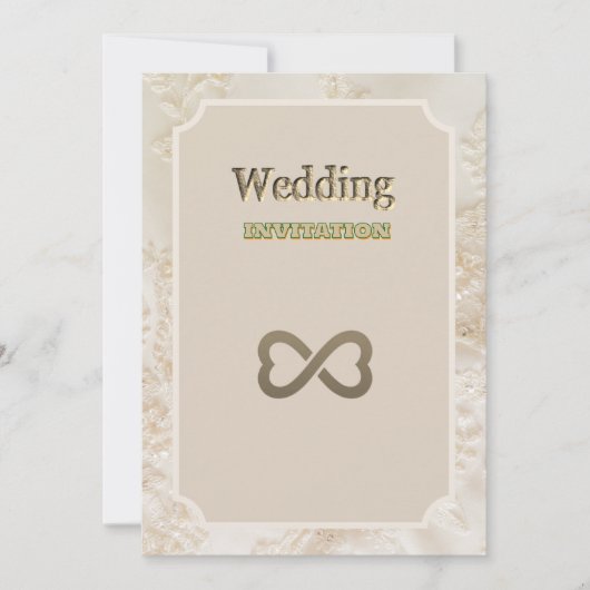 Einladung zur Hochzeit von Royal Floral Art (Vorderseite)