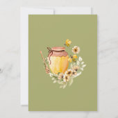 Einladung zur Hochzeit von Rustikal-Hummel (Rückseite)