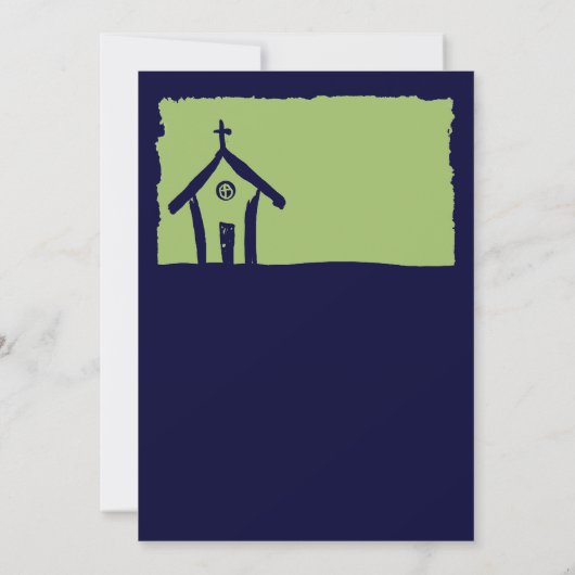 Einladung zur Hochzeit von Schiffen und Limonen Ka (Rückseite)