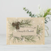 Einladung zur Hochzeit von schwul/lesbisch (Stehend Vorderseite)