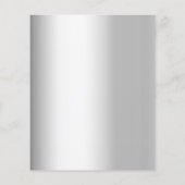 Einladung zur Hochzeit von Silberlavendern (Rückseite)