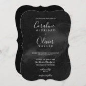 Einladung zur Hochzeit von Smokey Black Water (Vorne/Hinten)