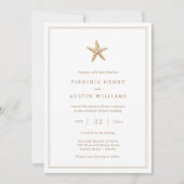 Einladung zur Hochzeit von Starfish (Vorderseite)