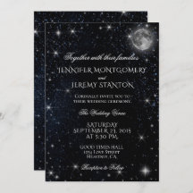 Einladung zur Hochzeit von Starry Night Moon