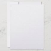 Einladung zur Hochzeit von süßen und rosa Rosen (Rückseite)