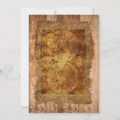 Einladung zur Hochzeit von Vintagen Industriestraß (Rückseite)