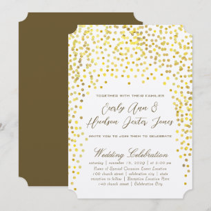 Einladung zur Hochzeit von Vintagen Typografien au