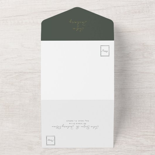 Einladung zur Hochzeit von Waldwasser (Außenbereich)