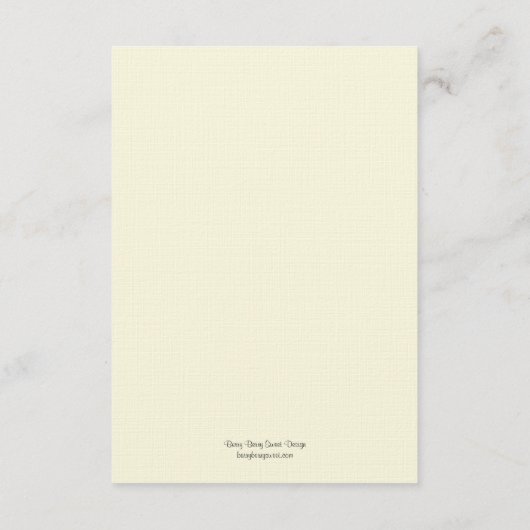 Einladung zur Hochzeit von Wasserfarben (Rückseite)