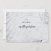 Einladung zur Hochzeit von White Sand Beach (Rückseite)