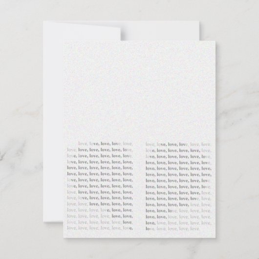 Einladung zur Hochzeit von Zeitungen (Rückseite)