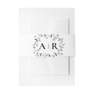 Einladung zur Hochzeit Wandern Einladungsbanderole