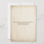 Einladung zur Hochzeit | Weibliche Vögel in Liebe (Rückseite)