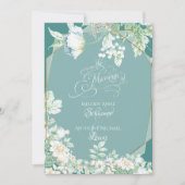 Einladung zur Hochzeit | Wildblumen und Beeren (Vorderseite)