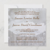 Einladung zur Hochzeit - Winterhochzeit (Rückseite)