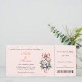 Einladung zur Hochzeit, Winterhochzeit, Weihnachte (Stehend Vorderseite)