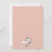 Einladung zur Hochzeits-Teeparty (Rückseite)