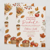 Einladung zur Hochzeitsdusche 'Picked Each Other' (Vorne/Hinten)