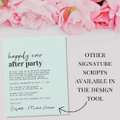 Einladung zur Hochzeitsempfehlung für das Budget