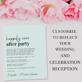 Einladung zur Hochzeitsempfehlung für das Budget