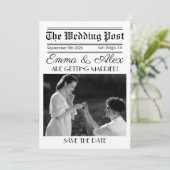 Einladung zur Hochzeitseröffnungsfeier (Stehend Vorderseite)