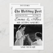 Einladung zur Hochzeitseröffnungsfeier (Vorne/Hinten)