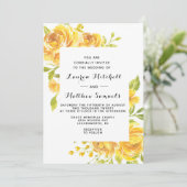 Einladung zur Hochzeitsfeier (Stehend Vorderseite)