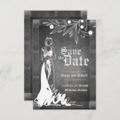 Einladung zur Hochzeitsfeier (Vorne/Hinten)