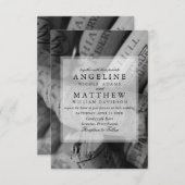 Einladung zur Hochzeitsfeier (Vorne/Hinten)