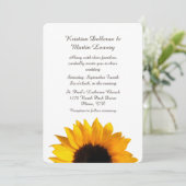 Einladung zur Hochzeitsfeier (Stehend Vorderseite)