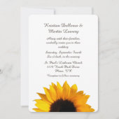 Einladung zur Hochzeitsfeier (Vorderseite)