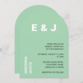 Einladung zur Hochzeitsfeier (Vorne/Hinten)