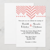 Einladung zur Hochzeitsfeier (Vorne/Hinten)