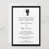 Einladung zur Hochzeitsfeier (Rückseite)