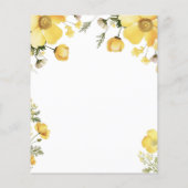 Einladung zur Hochzeitsfeier (Rückseite)