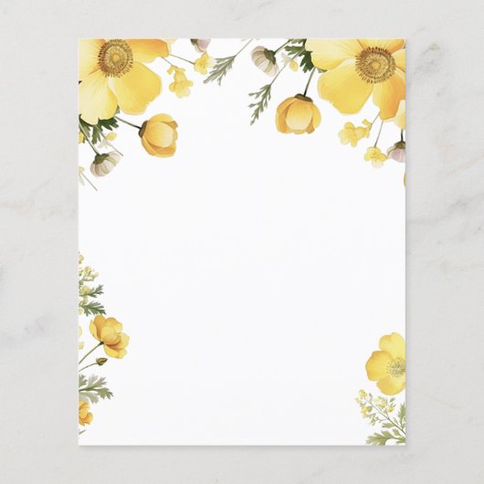 Einladung zur Hochzeitsfeier (Rückseite)