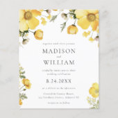 Einladung zur Hochzeitsfeier (Vorderseite)