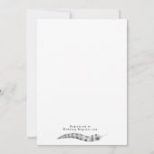 Einladung zur Hochzeitsfeier (Rückseite)