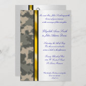 Einladung zur Hochzeitsfeier (Vorne/Hinten)