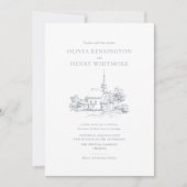 Einladung zur Hochzeitsfeier (Vorderseite)