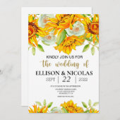 Einladung zur Hochzeitsfeier (Vorne/Hinten)