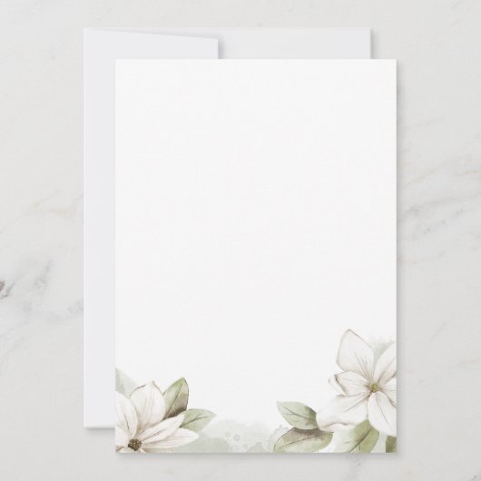 Einladung zur Hochzeitsfeier (Rückseite)