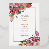 Einladung zur Hochzeitsfeier (Vorderseite)