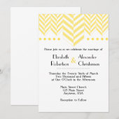 Einladung zur Hochzeitsfeier (Vorne/Hinten)